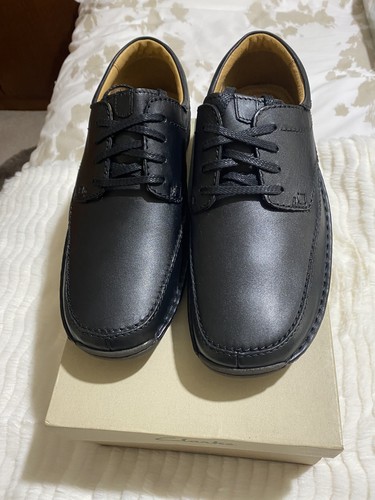 Mens clarks black - clarks, smooth