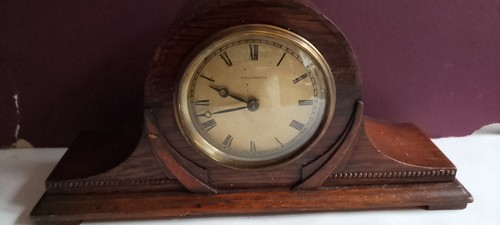 Vintage day timepiece mantel - 8,
