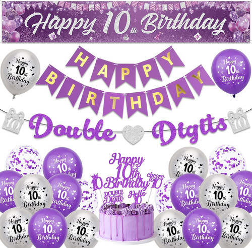 10th birthday decorations - 10th, for