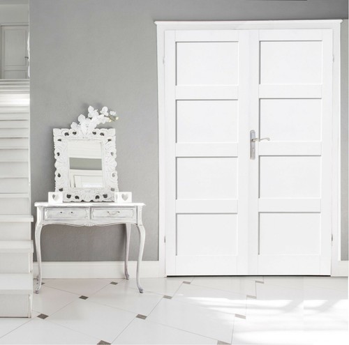 Door pair internal white - door,