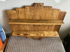 Handmade Palletwood Shelving