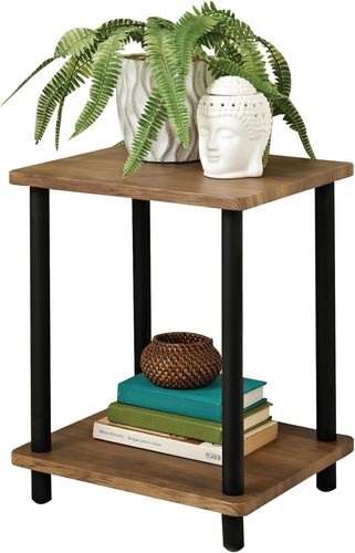 Small side table walnut - side,
