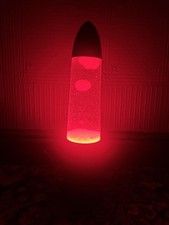 Vintage Lava Lamp Red - Very Good Condition