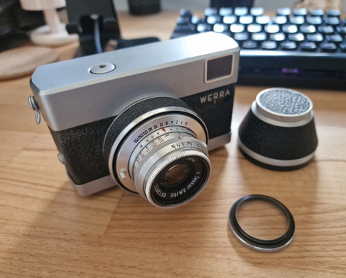 Werra camera tessar 50mm - 1,