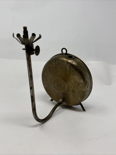 Antique brass comet oil lamp - antique,