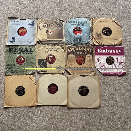 78rpm records job lot - job, x11