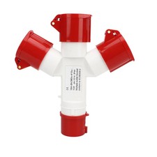 3 Way Splitter 380V 16A 5Pin