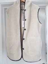 Nicole Farhi  Shearling Gilet