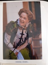 Serena Evans Signed Photo