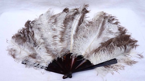 Antique french hand fan - antique,