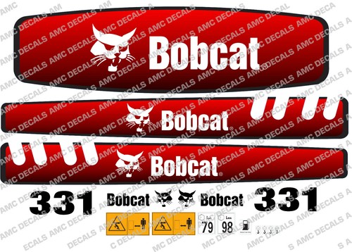 Bobcat 331 mini - 331, decal