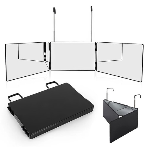 Way trifold mirror 360 - way, 360°
