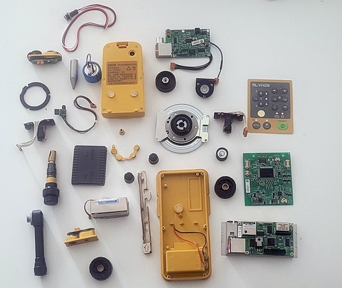 Parts for topcon total station - for,