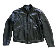 Fox Creek Leather Jacket Mens