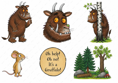 Set the gruffalo iron - set,