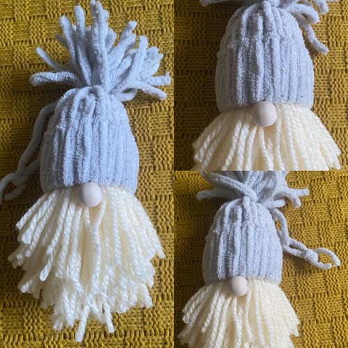 Handmade knitted gonk gnome - handmade,