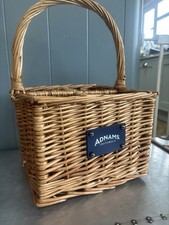 Adnams Four-bottle Wicker Wine