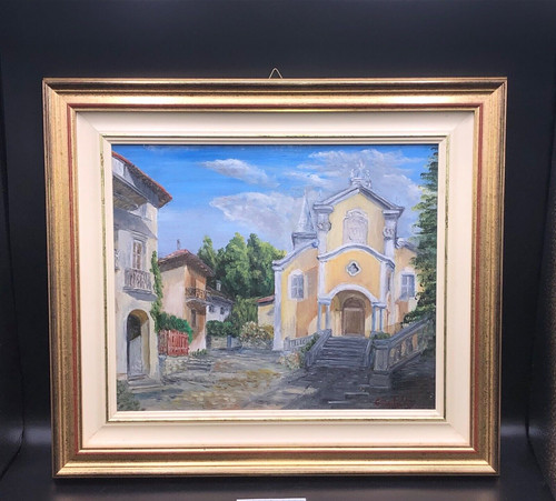 Picture oil painting - oil, mario