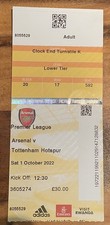 Match Ticket - Arsenal v