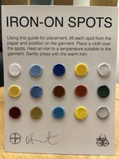 Damien Hirst Iron on spots -