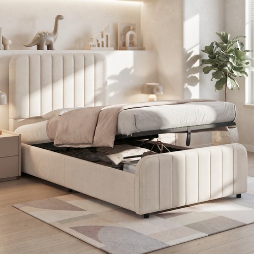 3ft single sleigh ottoman - 3ft,