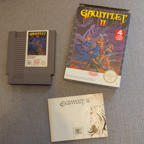 Gauntlet nes nintendo boxed - nintendo,