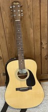 Full Size Fender CD-60  NAT 6 String Acoustic Guitar With Soft Padded Case