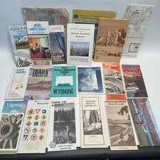 Vtg Travel Brochure Lot Of 20