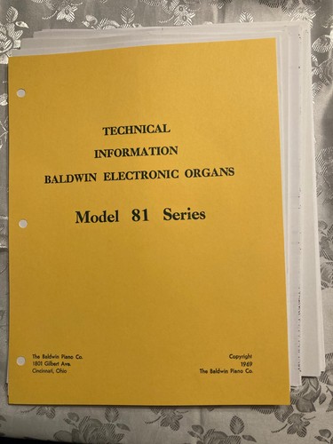 Baldwin series organ - baldwin,