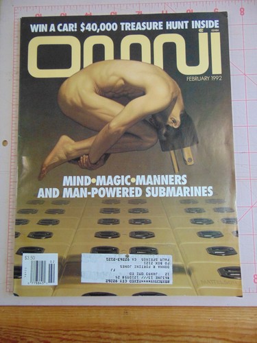 Omni magazine february - magazine, 1992