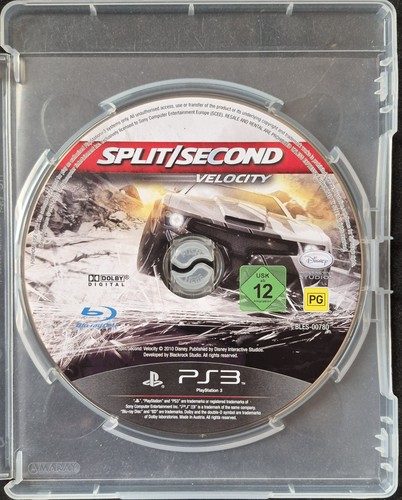 Split second velocity ps3 - split/second:,