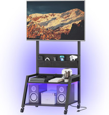 Rolling TV Stand w/ Power