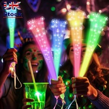 4pcs Luminous Rod Fiber Optic Wands Christmas Decorations  Party Supplies