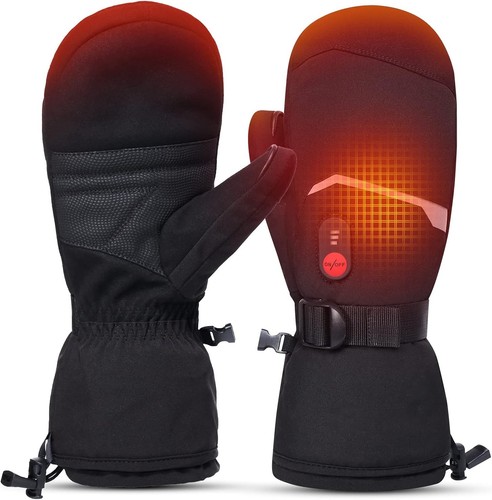 Heated gloves ski - heated,
