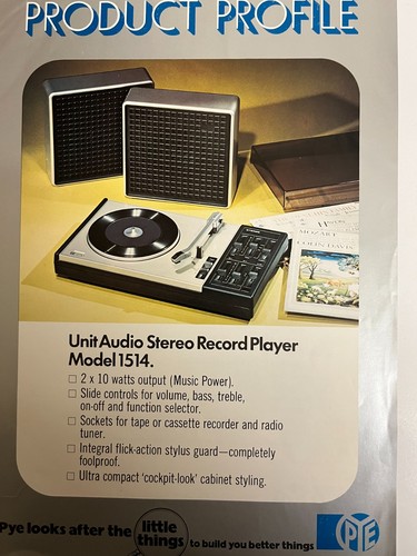 Pye 1514 audio - 1514,