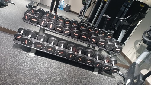 Dumbbells set commercial - dumbbells,