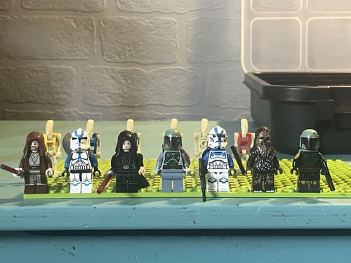 Lego star wars minifigures - lego,