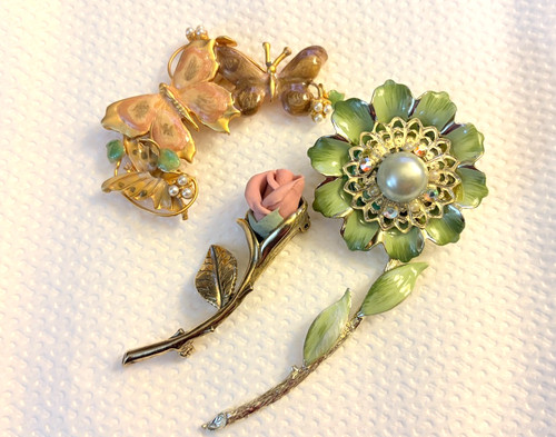 Three unsigned vintage - three,