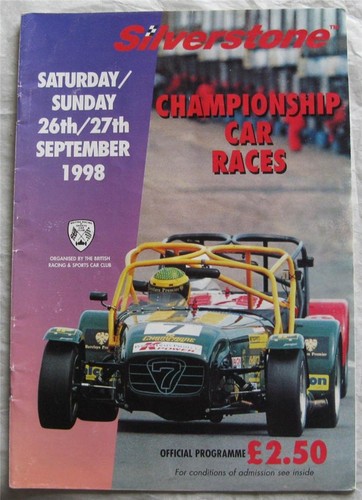Silverstone sep 1998 - sep,