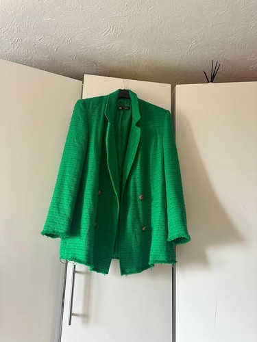 Green women blazers zara - zara, size