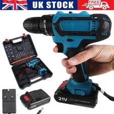 21V Cordless Hammer Drill Set