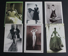 6 Ladies Fashion Postcards