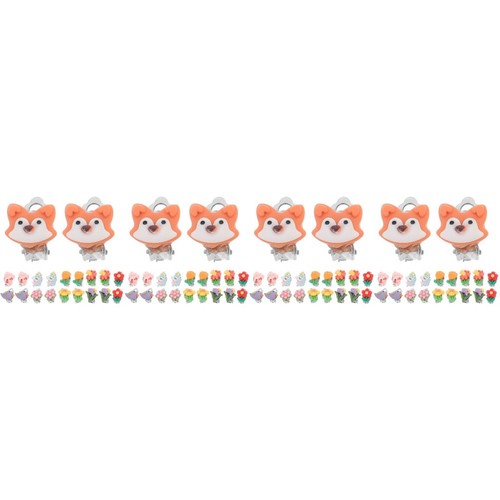 40pairs cartoon plastic clip - cartoon,