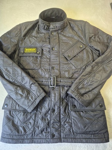 Men quilted jacket - quilted, barbour