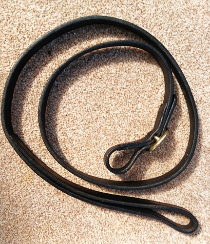Leather inhand show lead - leather,