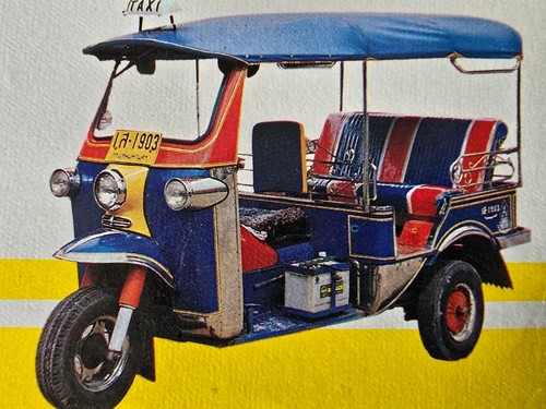 Thailand tuk model moped - tuk,