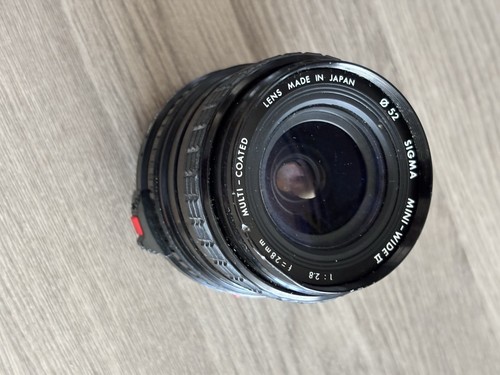 Sigma wide 8 lens fd - wide, ii