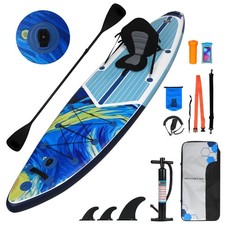 Dark blue paddle board - dark,