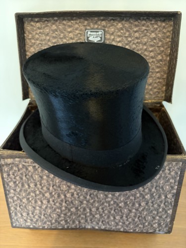 Dunn silk top hat - top, +
