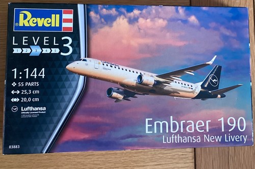 Revell embraer 190 - revell, 'lufthansa